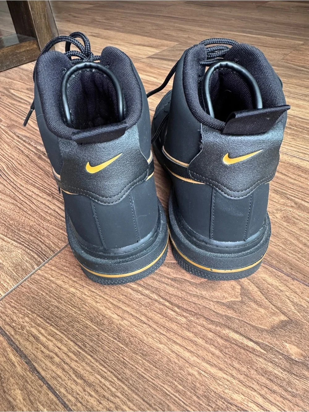 Nike support detailing swoosh